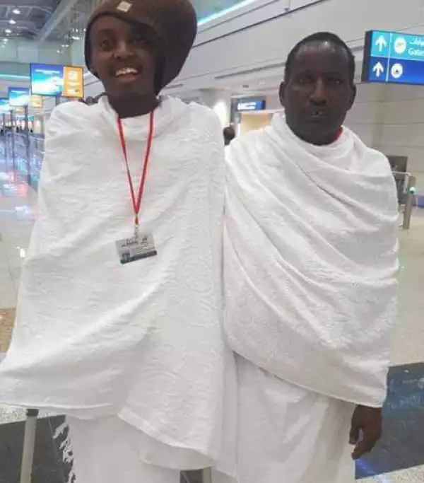 Photo: 23 year old dying cancer patient fulfills his last wish by going to Hajj